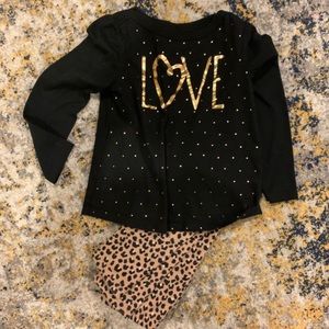 Giles Gymboree and check outfit